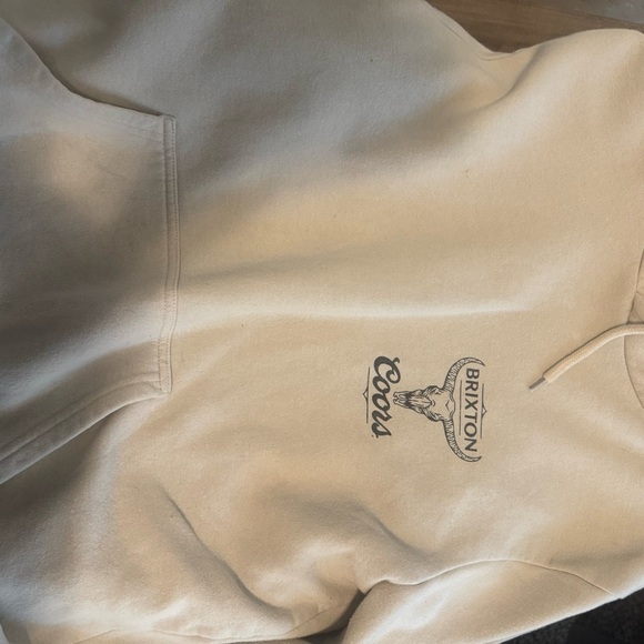 Brixton Cream Hoodie - Picture 1 of 3